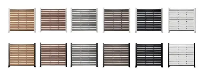 Composite Lattice Fence Panels