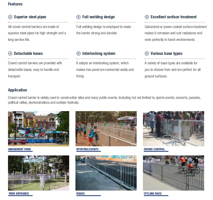 Crowd Control Panels	