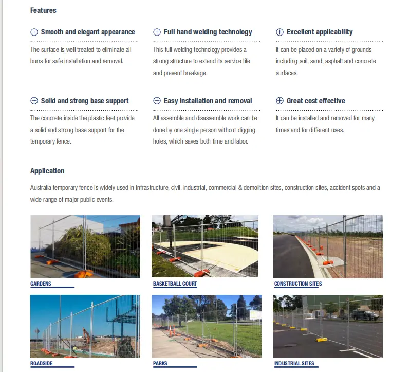 Heavy Duty Temporary Fencing