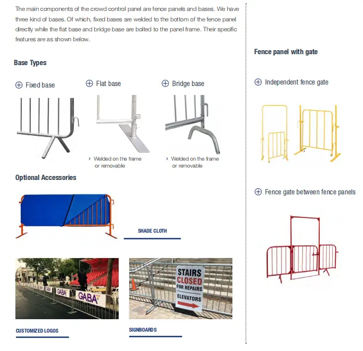 Temporary Event Fence