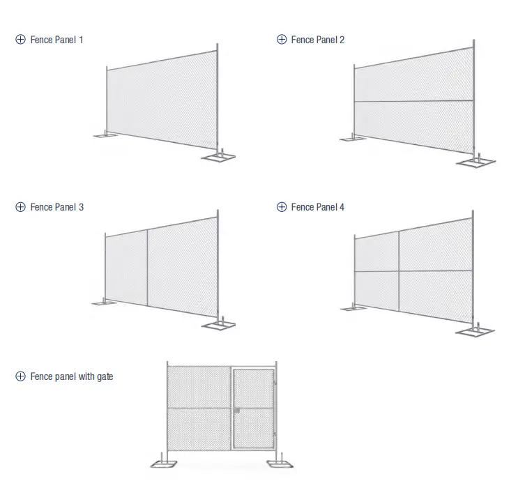 Temporary Fence Chain Link