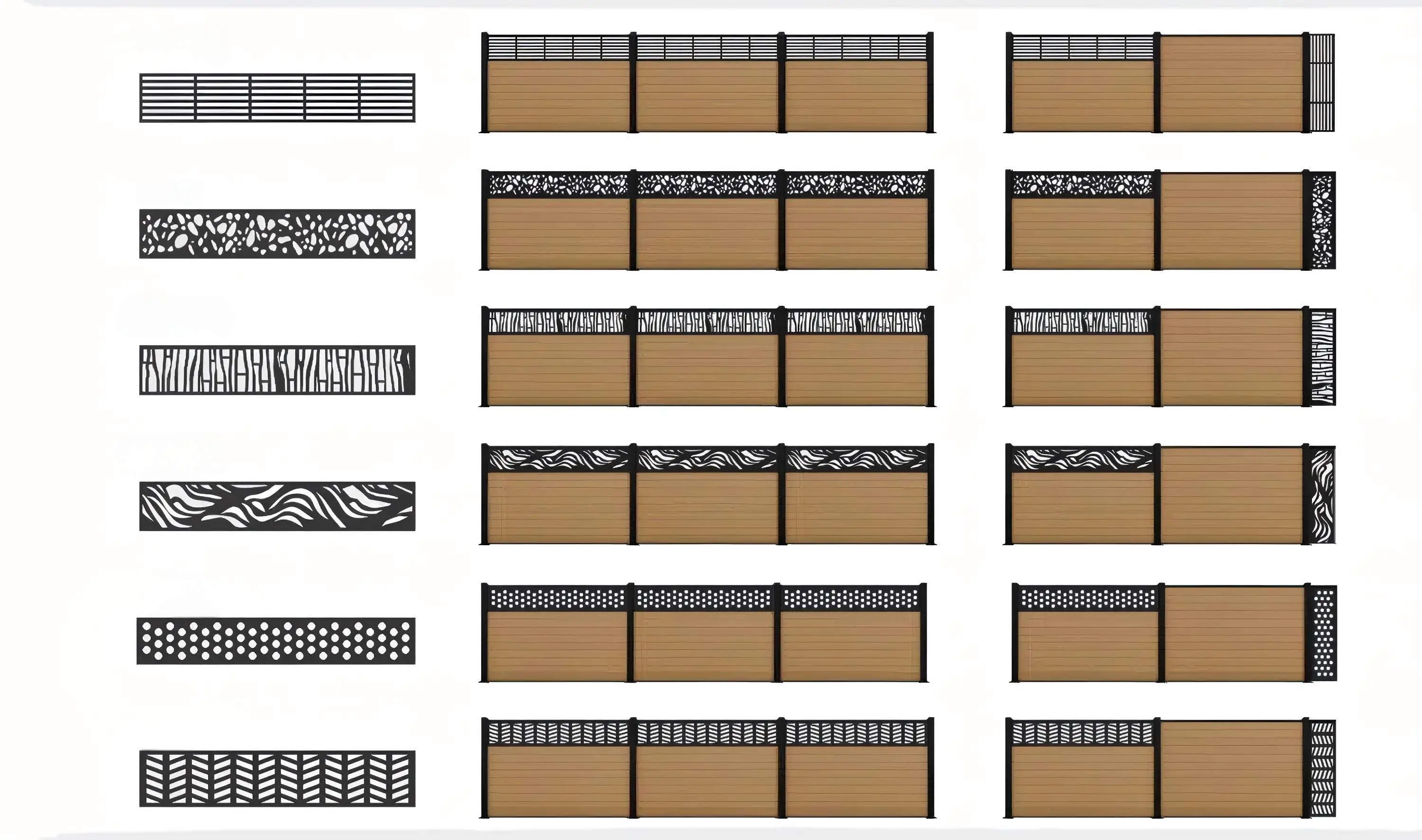 WPC Swimming Pool Fences (Composite Pool Fence)