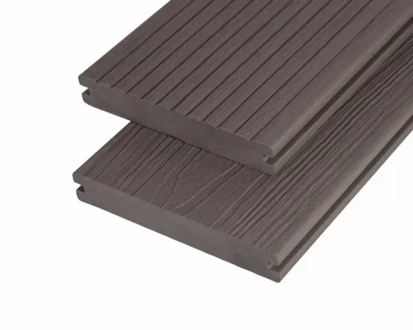 WPC Co-Extruded Floors (WPC Co Extrusion Decking)-chocolate