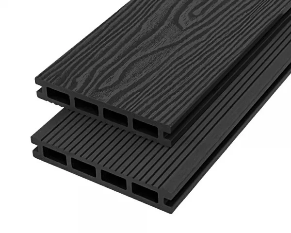 WPC 3D Embossed Flooring (3D Composite Decking)-charcoal WPC 3D Embossed Flooring (3D Composite Decking)-charcoal