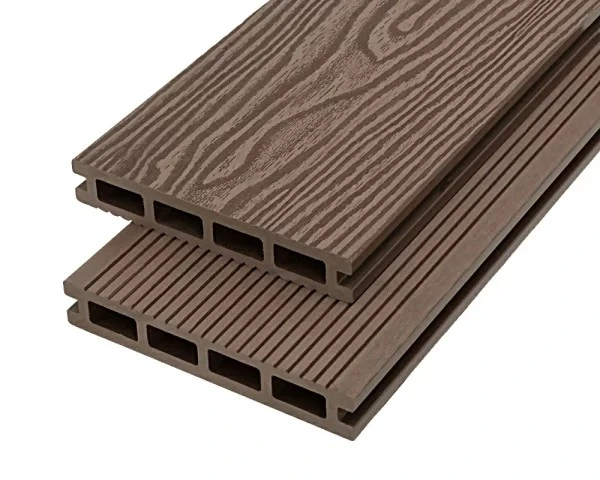 WPC 3D Embossed Flooring (3D Composite Decking)-coffee WPC 3D Embossed Flooring (3D Composite Decking)-coffee