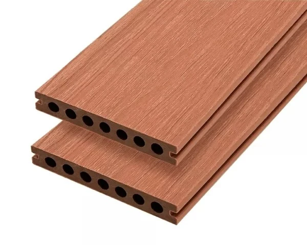 WPC Hollow Flooring (Hollow Decking Boards)-redwood