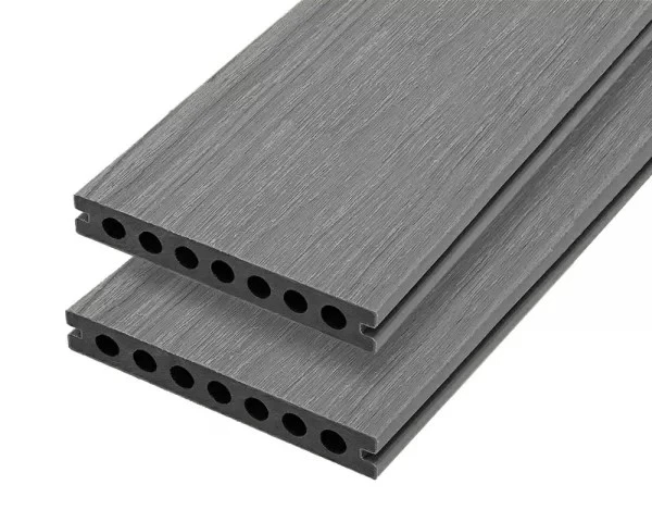 WPC Hollow Flooring (Hollow Decking Boards)-lightgrey