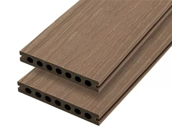 WPC Hollow Flooring (Hollow Decking Boards)-coffee