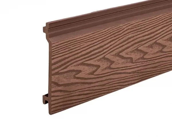 WPC 3D Embossed Cladding - cedar WPC 3D Embossed Cladding - cedar
