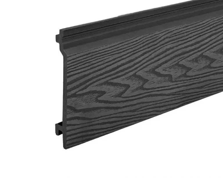 WPC 3D Embossed Cladding - charcoal WPC 3D Embossed Cladding - charcoal