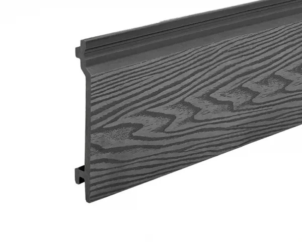 WPC 3D Embossed Cladding - grey