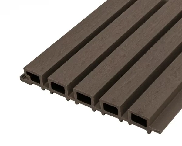 WPC Vertical Cladding - chocolate