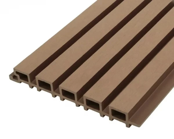 WPC Slatted Cladding - coffee WPC Slatted Cladding - coffee
