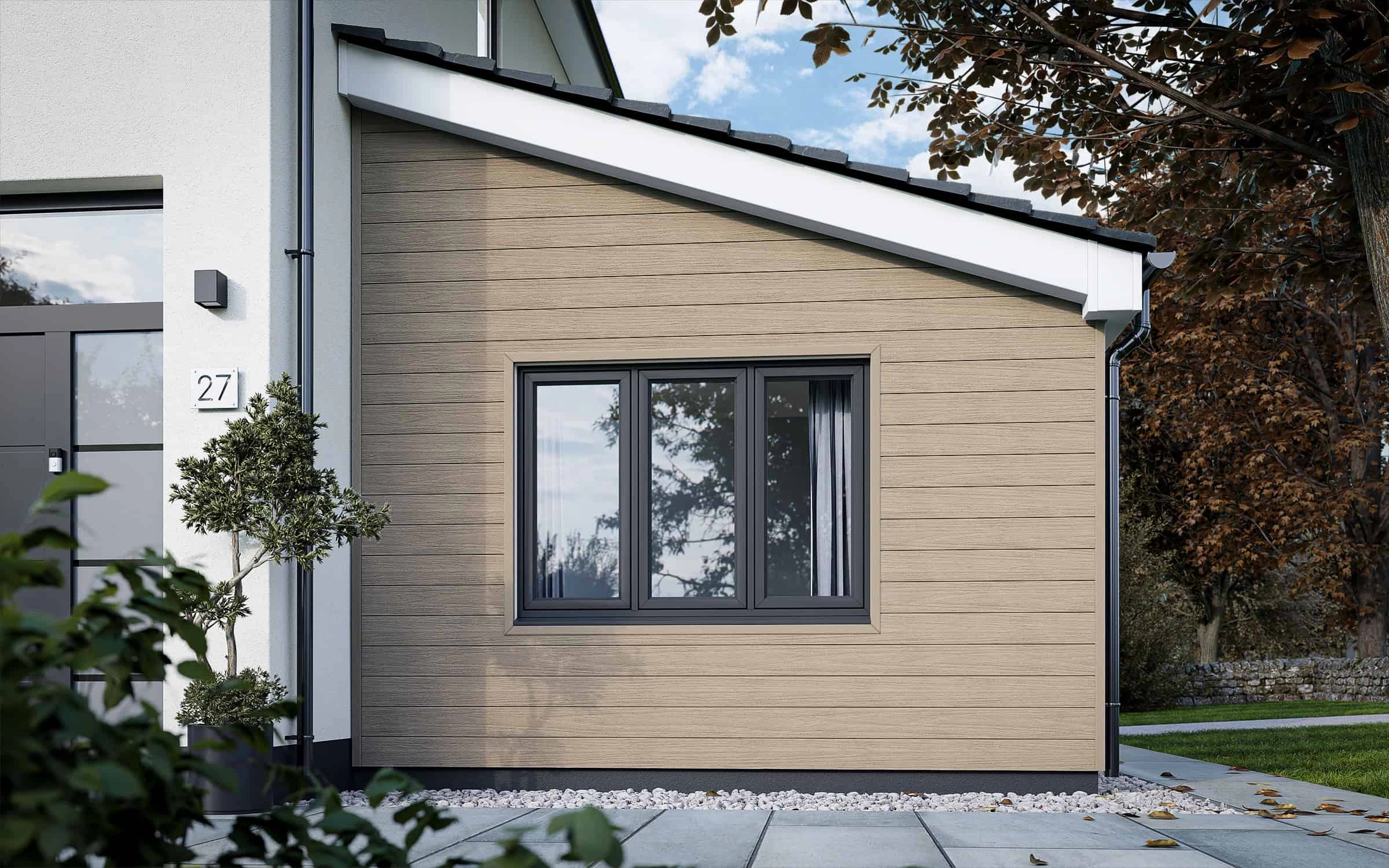 WPC Horizontal Cladding WPC Horizontal Cladding