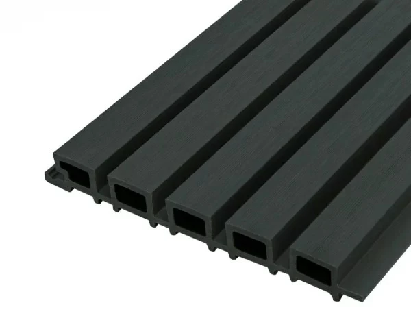 WPC Horizontal Cladding - charcoal
