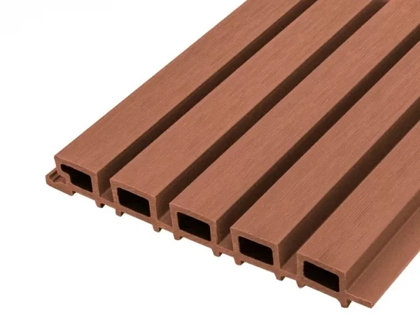 WPC Horizontal Cladding - redwood WPC Horizontal Cladding - redwood