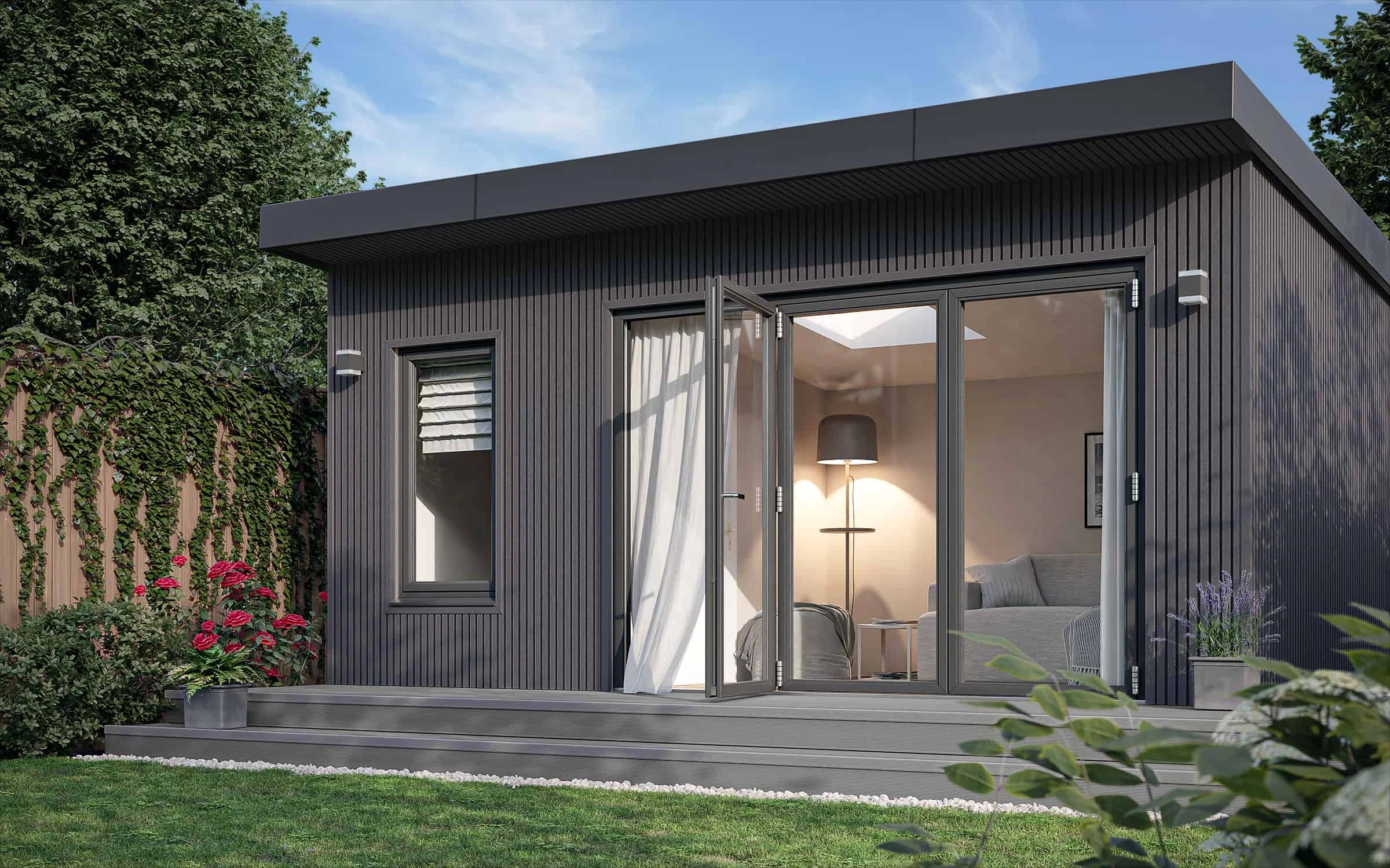 WPC Grooved Cladding