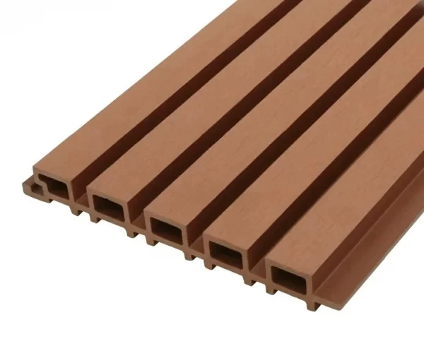 WPC Grooved Cladding - cedar WPC Grooved Cladding - cedar