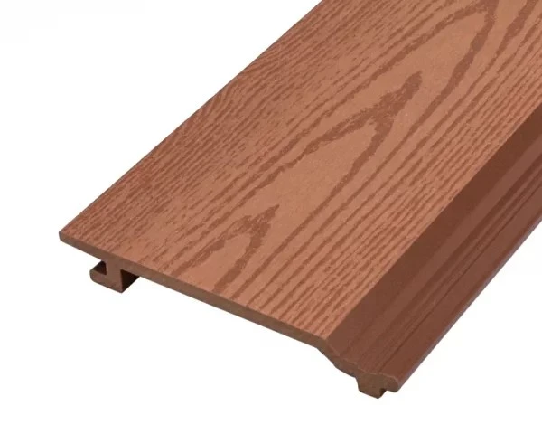 WPC Cladding (Plastic Wood Wall Panels)-redwood WPC Cladding (Plastic Wood Wall Panels)-redwood