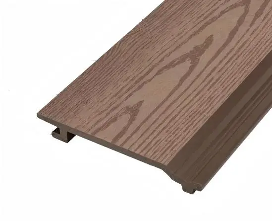 WPC Cladding (Plastic Wood Wall Panels)-coffee