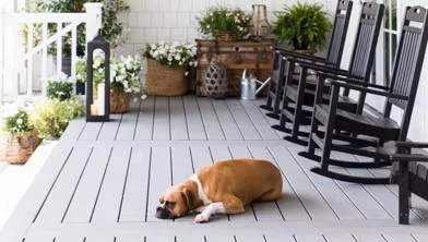 WPC Rocker Chair (Composite Outdoor Rockers)