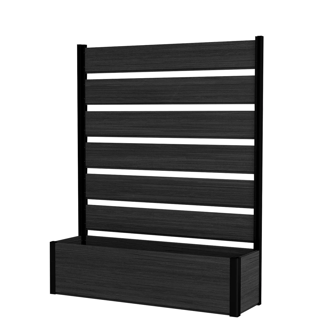 WPC Arbor Flower Box (Composite Planter Box With Trellis)