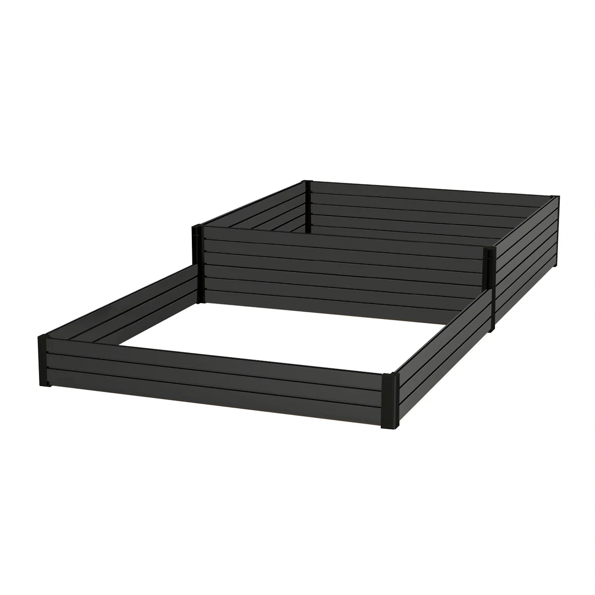 WPC Double-Box Flower Box (Composite Wood Flower Boxes)