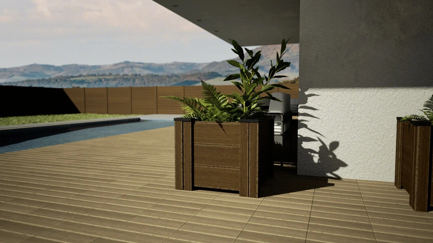 WPC Garden Flower Box (Composite Garden Planter) WPC Garden Flower Box (Composite Garden Planter)
