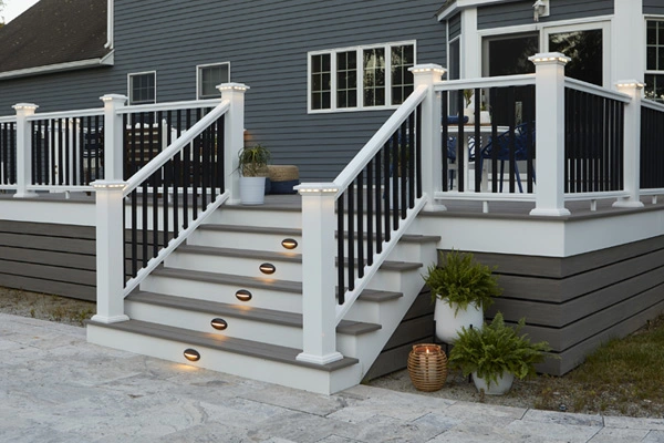 WPC stair railing