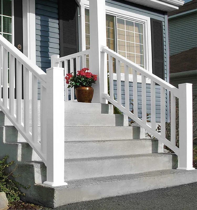 White PVC Handrail