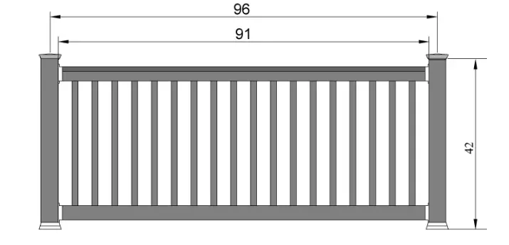 Outdoor Vinyl Railings For Steps Outdoor Vinyl Railings For Steps