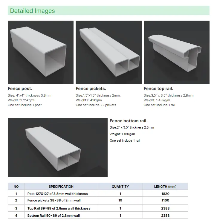 Outdoor Vinyl Railings For Steps