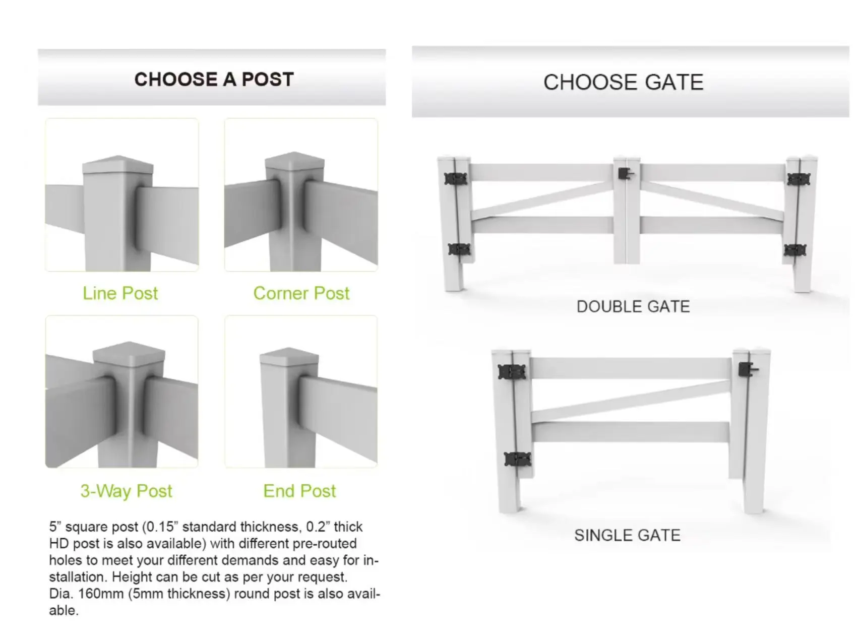 2 Rail Vinyl Fencing 2 Rail Vinyl Fencing