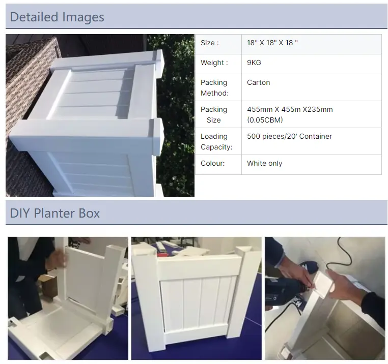 PVC Garden Box PVC Garden Box