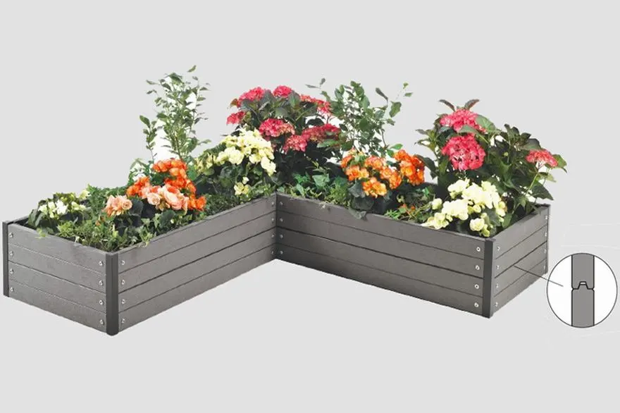 PVC Raised Flower Beds PVC Raised Flower Beds