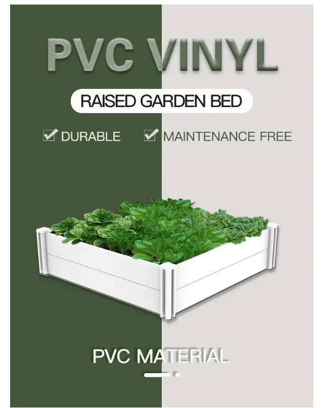 PVC Raised Planter PVC Raised Planter