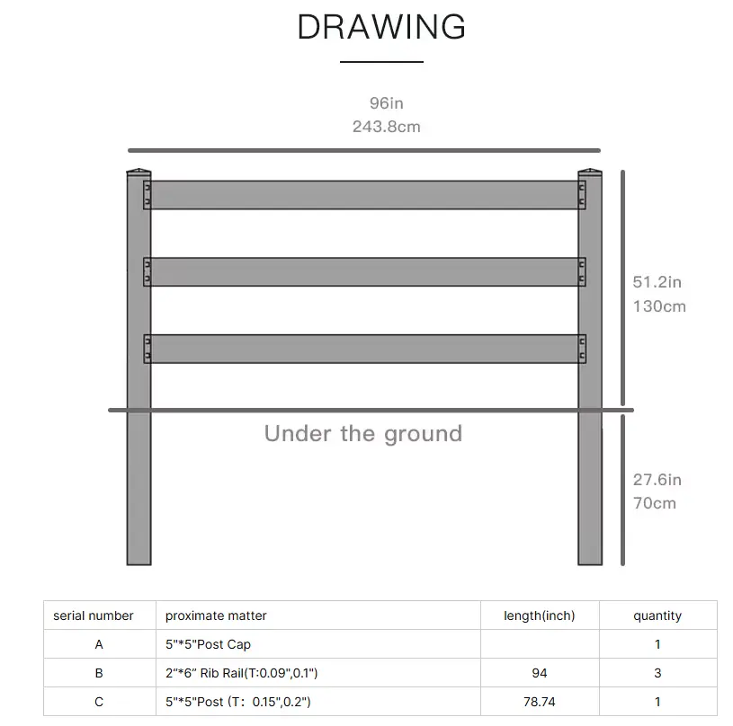 White Vinyl Horse Fence White Vinyl Horse Fence