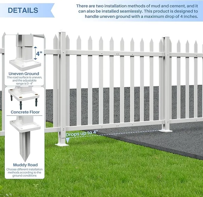 White Vinyl Fence Front Yard White Vinyl Fence Front Yard