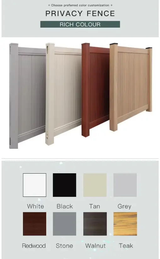 Vinyl Fence For Privacy Fence