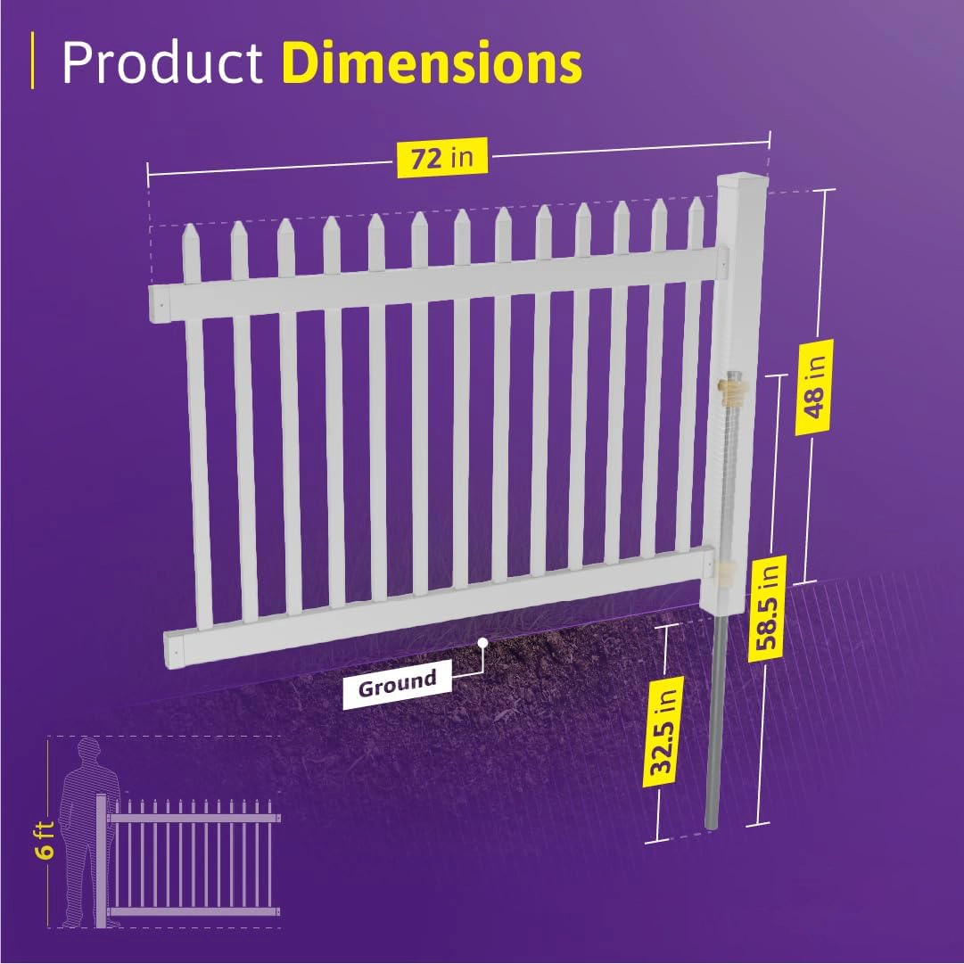 White Picket Fence Edging