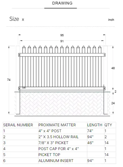 Straight Picket Fence Straight Picket Fence