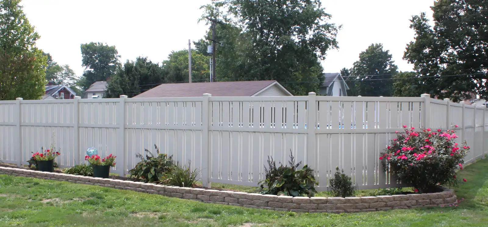 semi private pvc fence semi private pvc fence