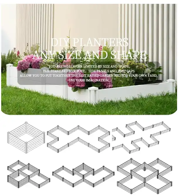 PVC Raised Garden Beds PVC Raised Garden Beds