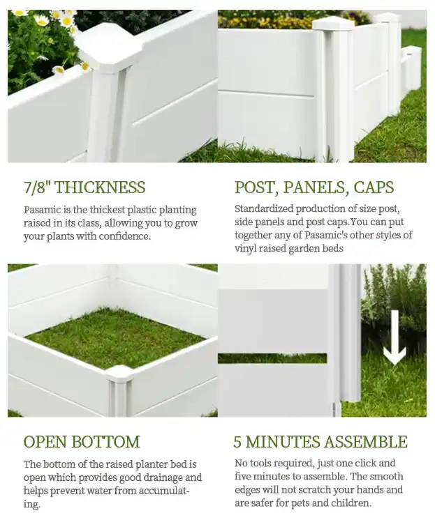 PVC Raised Garden Beds