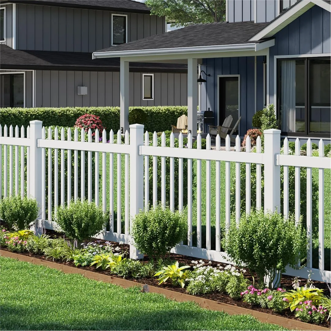 White Picket Fence Edging White Picket Fence Edging