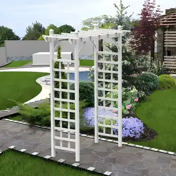 Why Choose the PVC Arbor for Your Garden Over Traditional Wood Arbors?