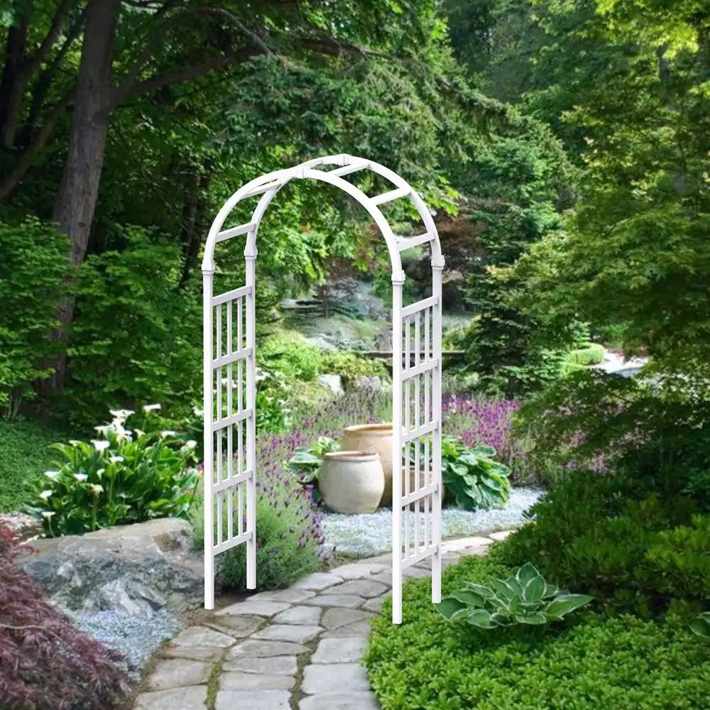 PVC Arbor for Your Garden: A Durable and Low-Maintenance Alternative to Wood