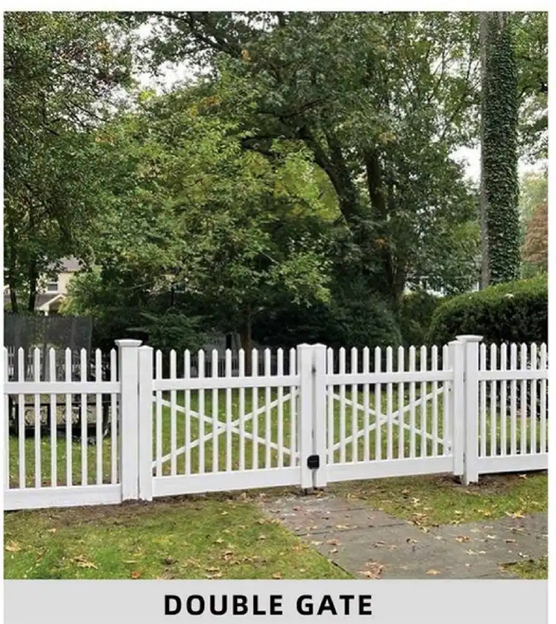 PVC Double Gate